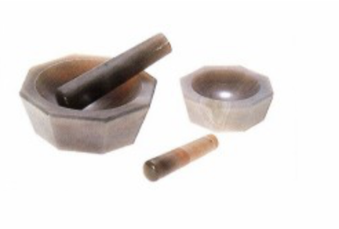 瑪瑙研缽與研杵 Agate Mortar and Pestle