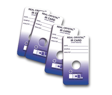 ICL Real Crystal IR Sample Cards