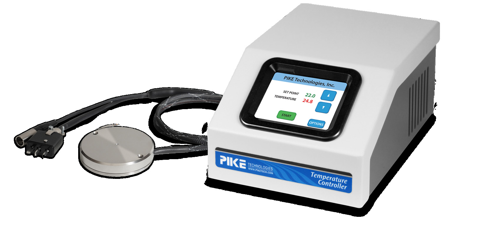 PIKE MIRacle Heated 晶體板與溫度控制器